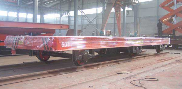 車間地面軌道運(yùn)行電動(dòng)平車